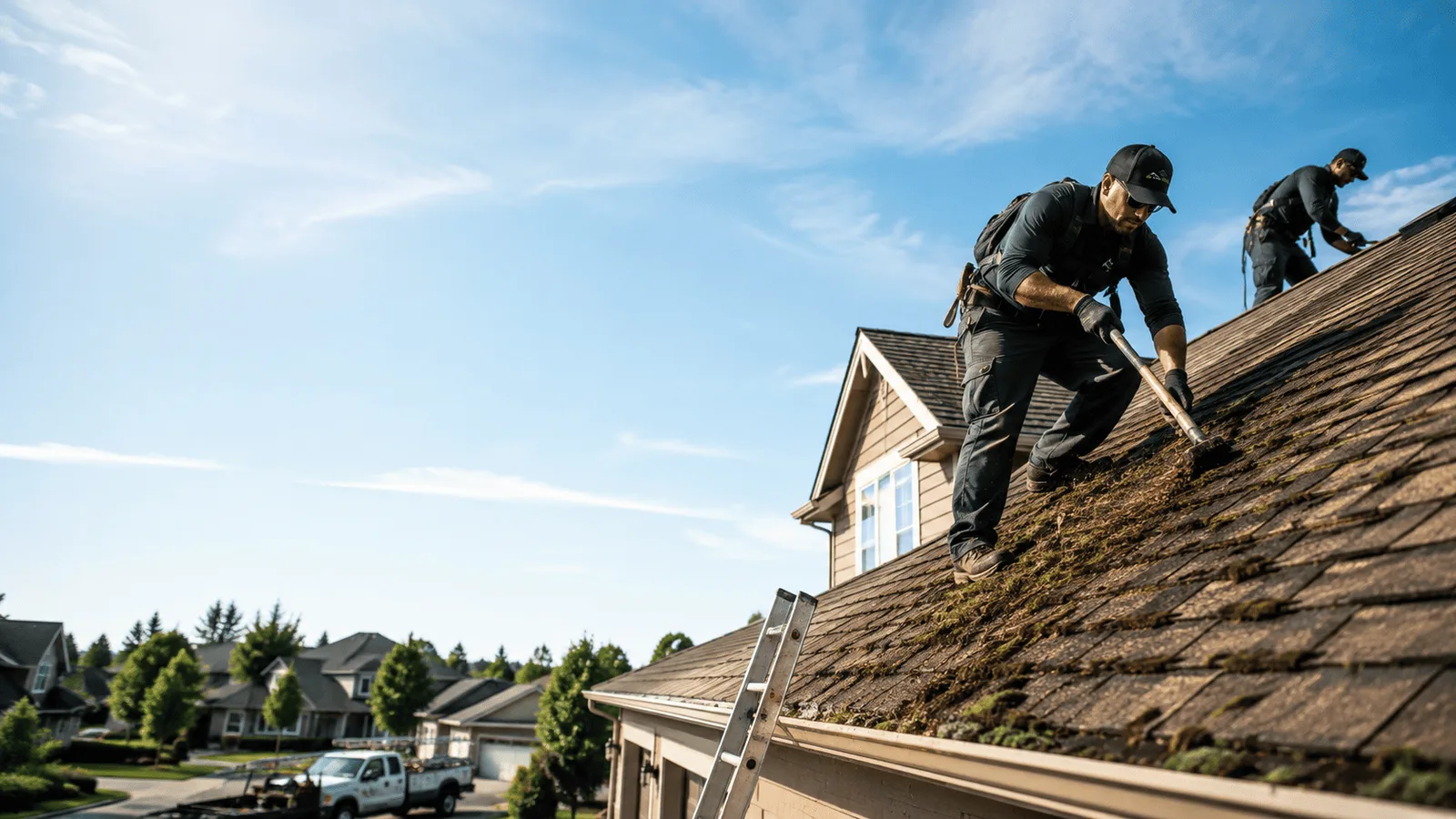 Roof Moss Removal in Rome, GA near me